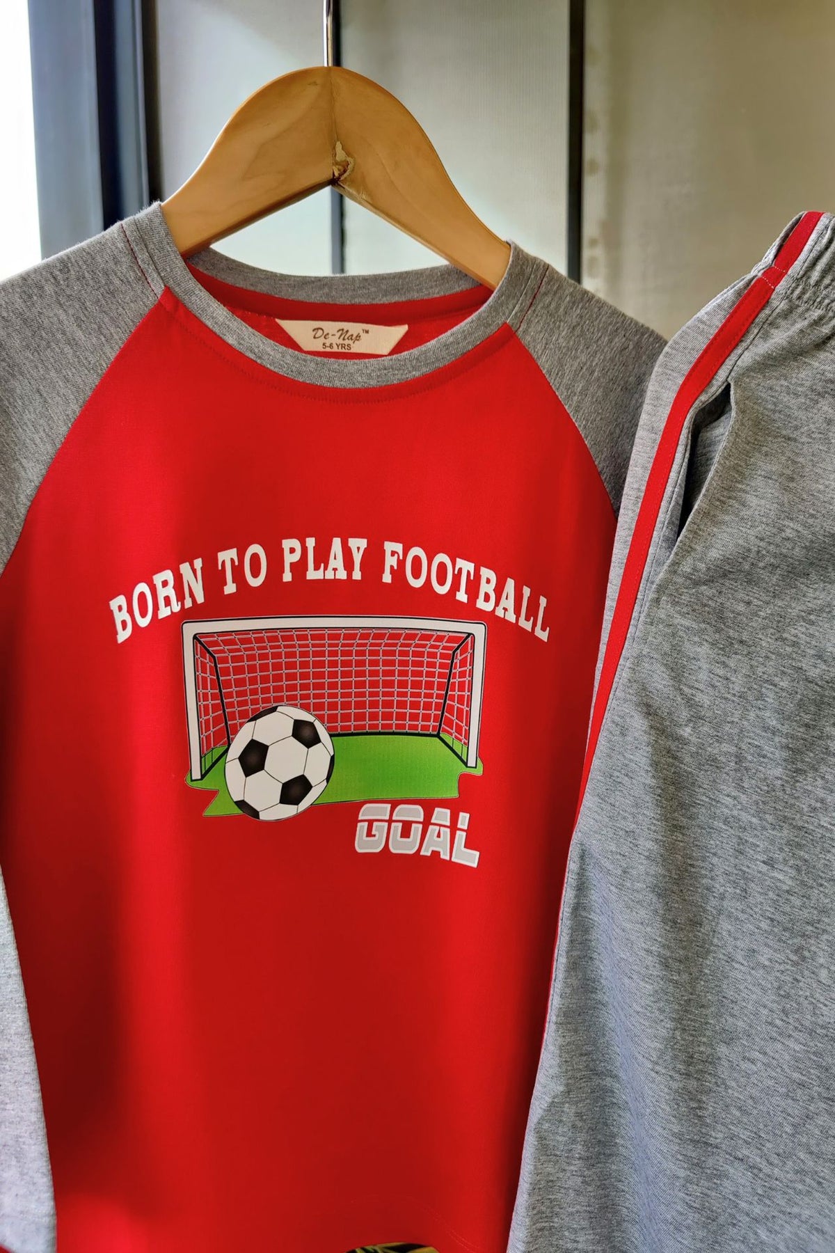 Born To Play Football Pyjama Set