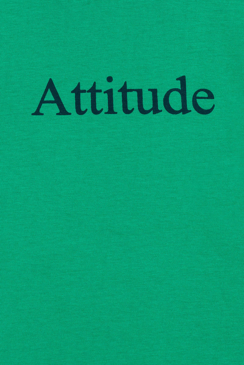 Green Attitude Shorts Set For Boys 2