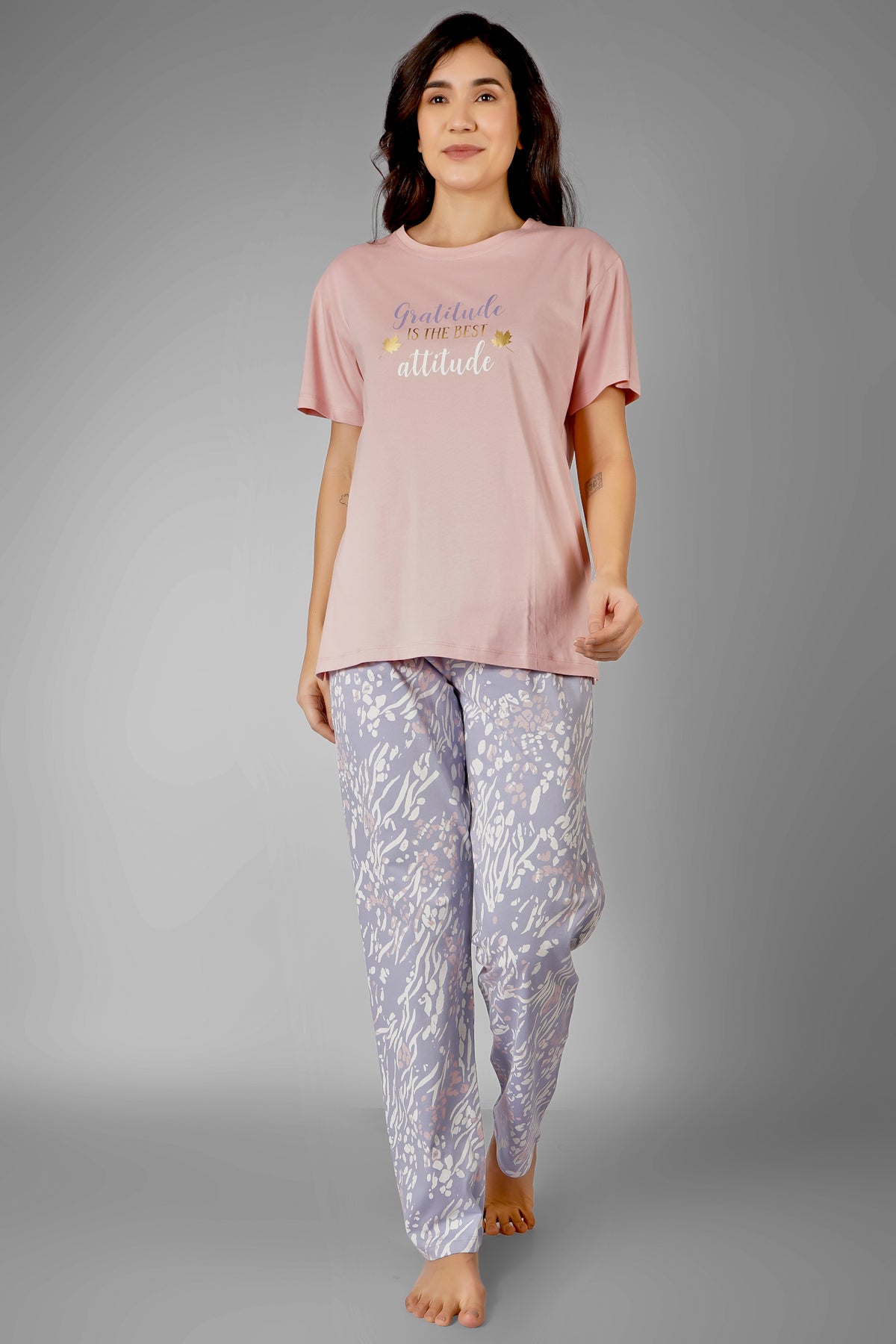 Gratitude In Bloom Pyjama Set