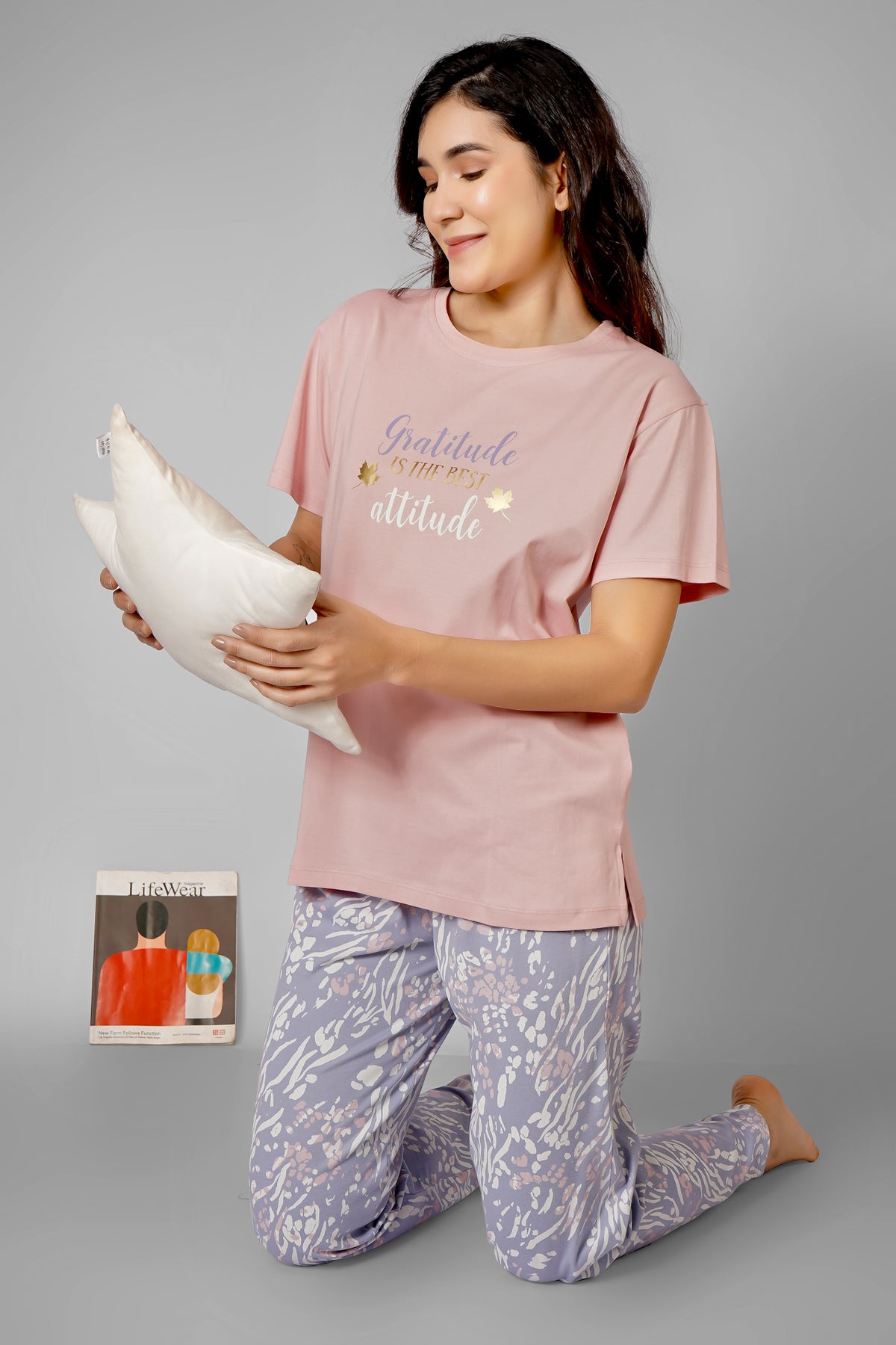 Gratitude In Bloom Pyjama Set