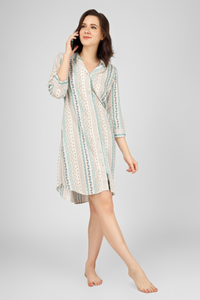 Mint Zen Zephyr Nightdress For Women 6