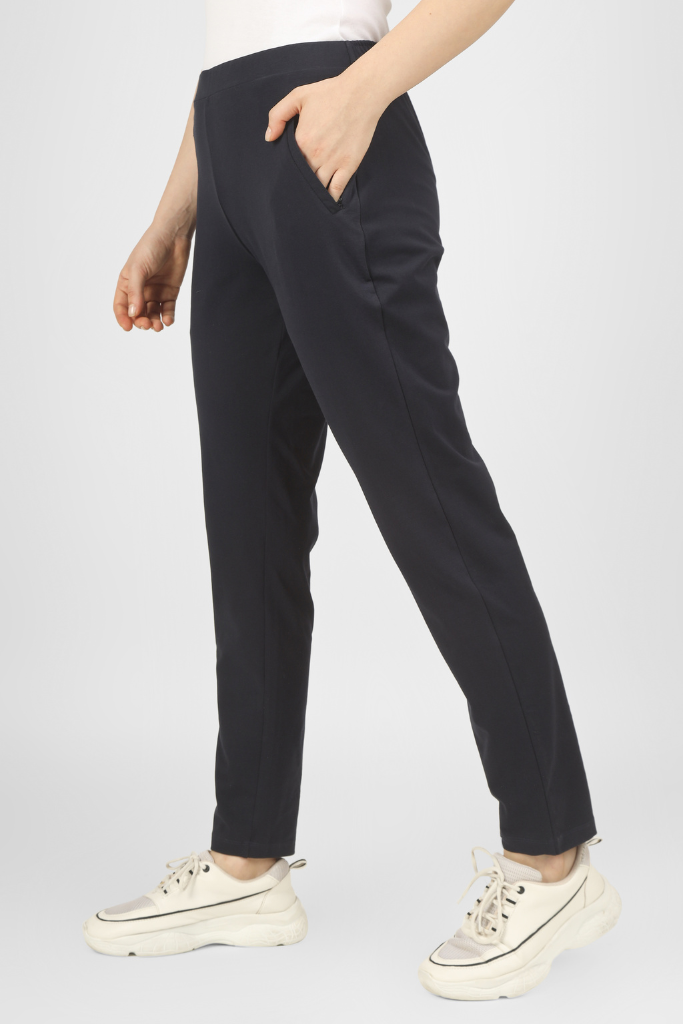 Navy Chic Zipster Pants