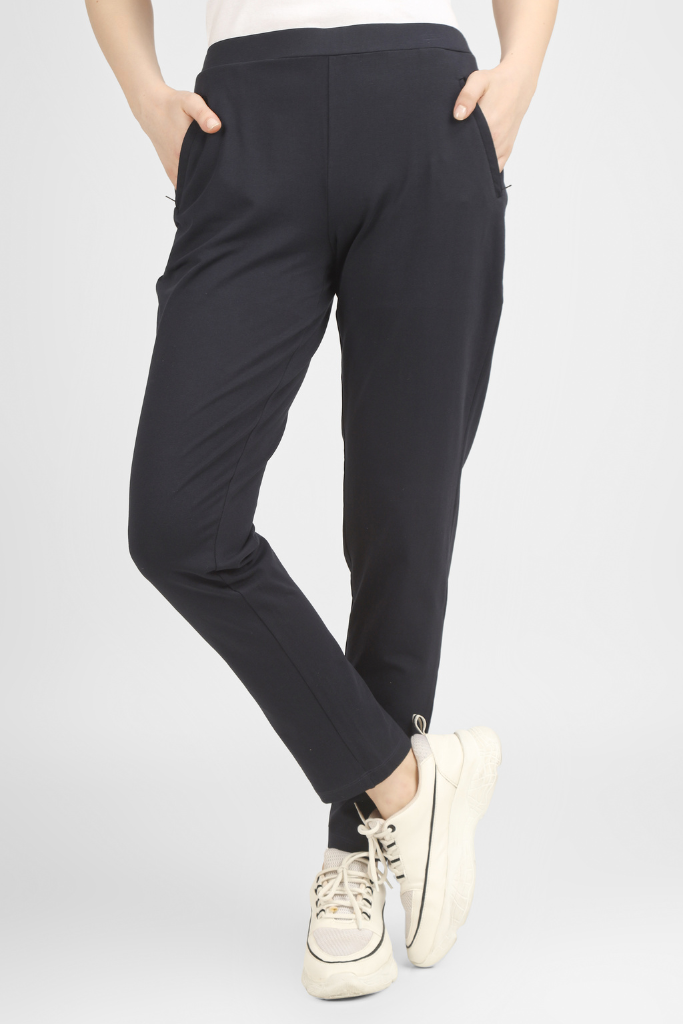 Navy Chic Zipster Pants