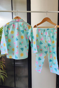 Tropical Glow Pyjama Set