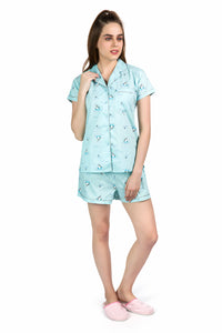 Ocean's Nite Shorts Set