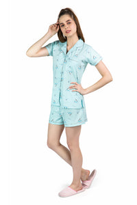 Ocean's Nite Shorts Set