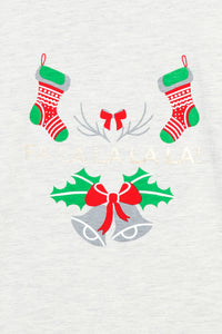 Ecru Fa La La Pyjama Set