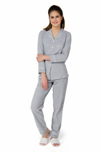 Classic Grey Pyjama  Set
