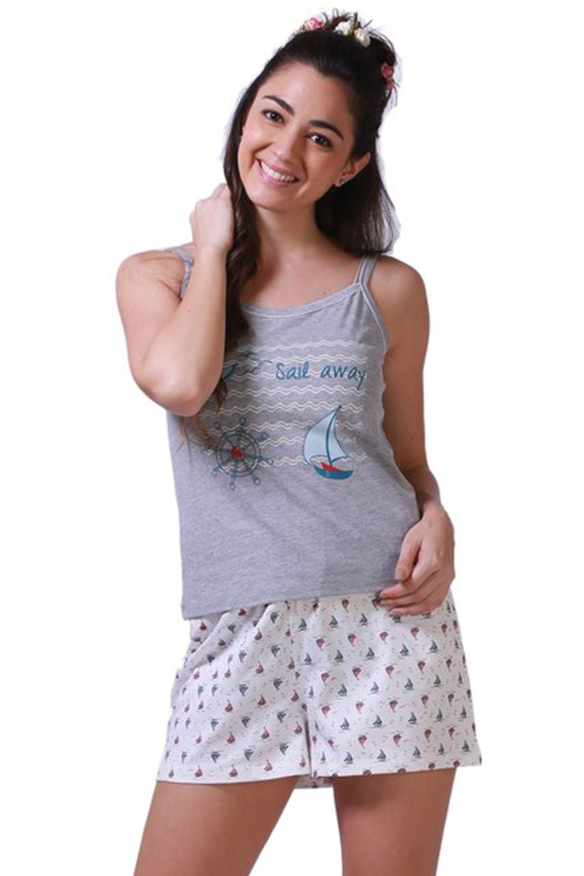 Sail Away Shorts Set
