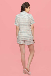 Teacups Shorts Set