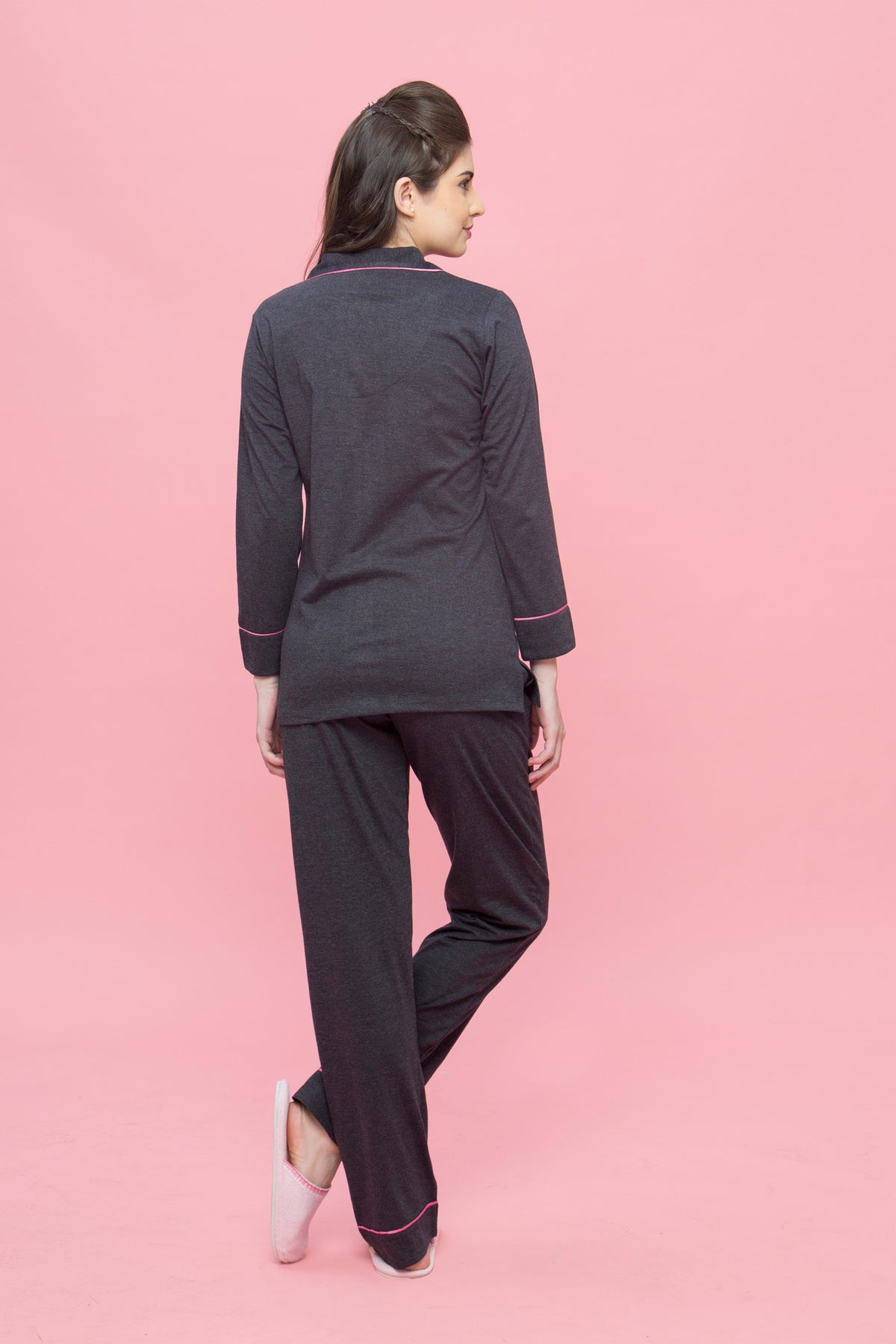 Classic Anthra Pyjama Set