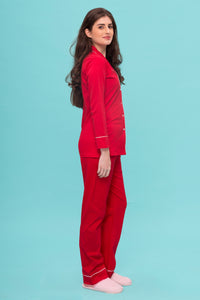 Classic Christmas Red Pyjama Set