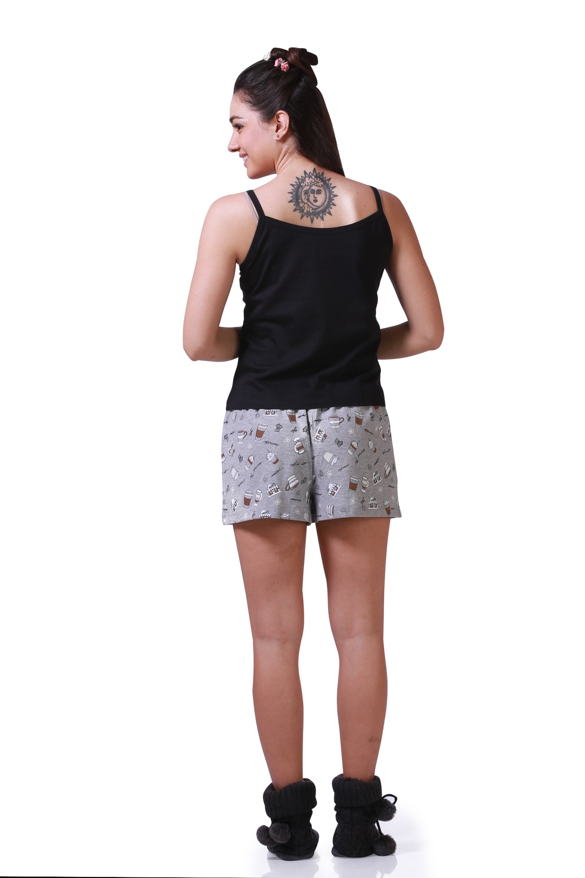 Coffee Addict Shorts Set