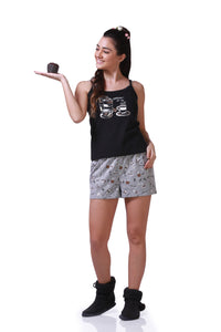 Coffee Addict Shorts Set