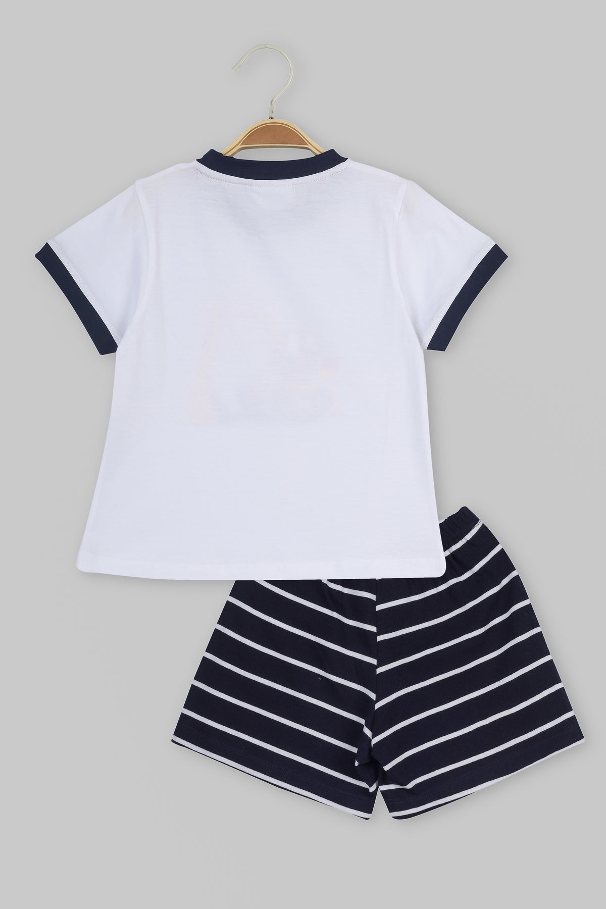 Diggers Dig White Shorts Set