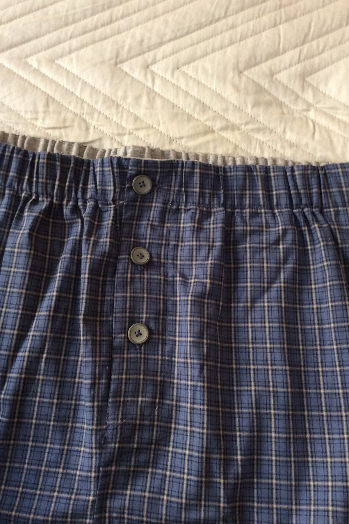 Blue Grey Checks Pyjama