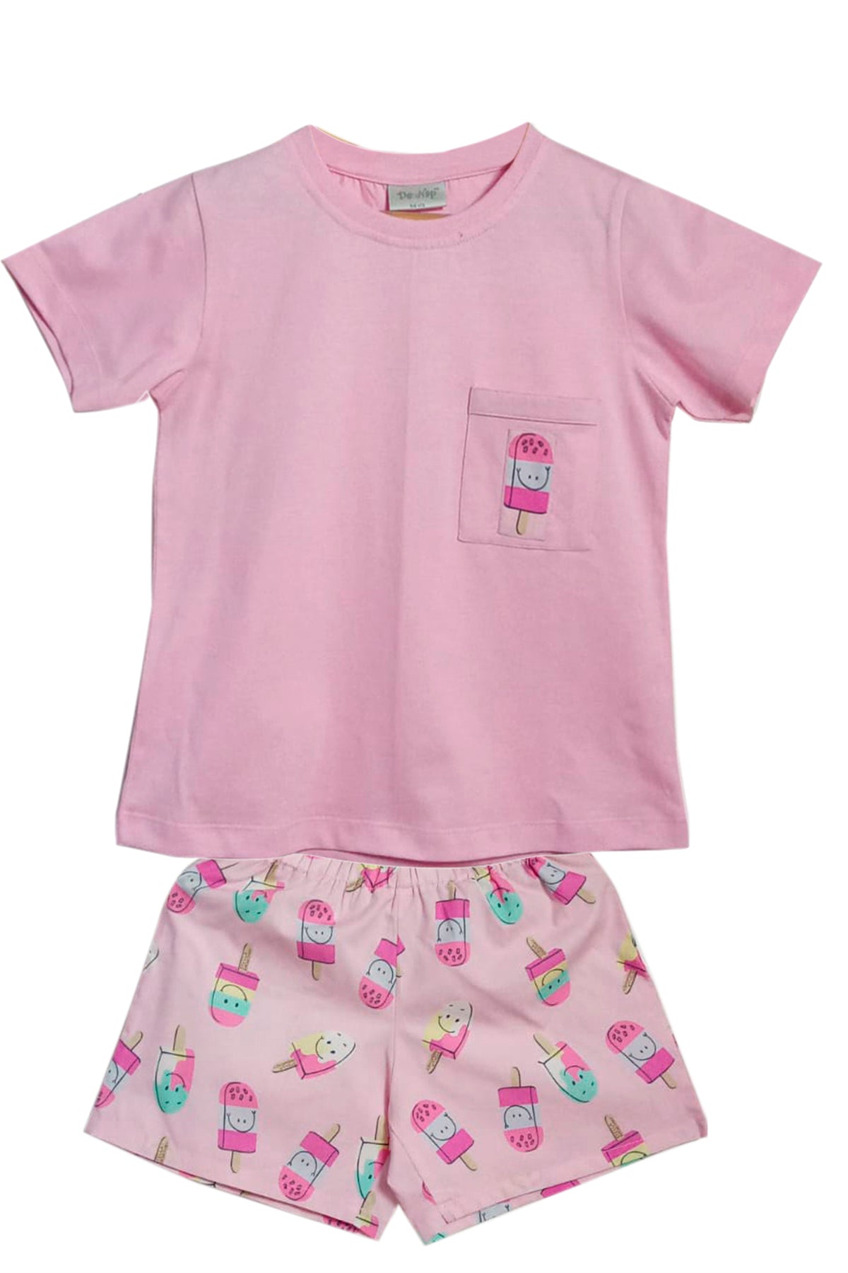 Scoops Smiles Shorts Set