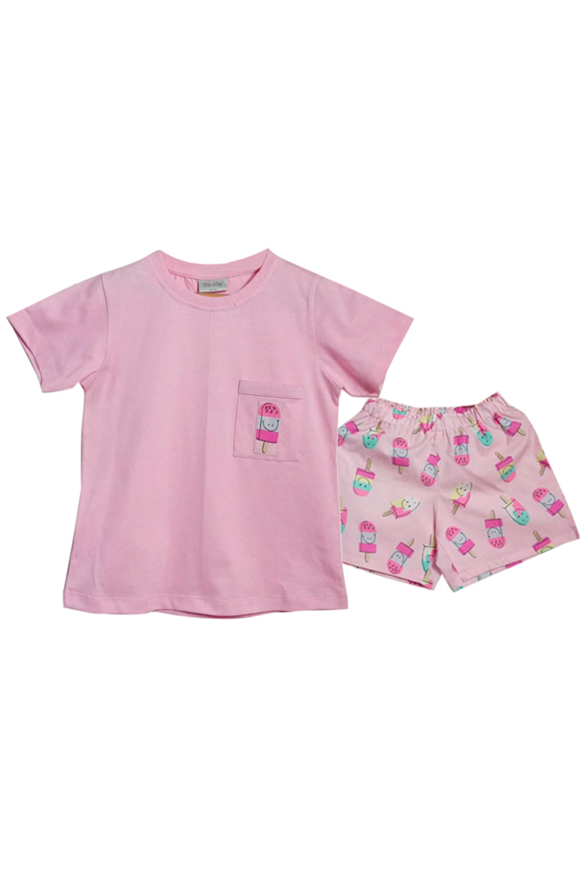 Scoops Smiles Shorts Set