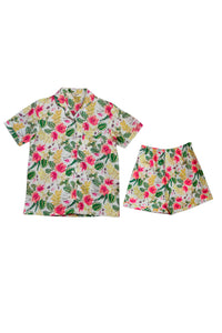 Floral Sunshine Shorts Set