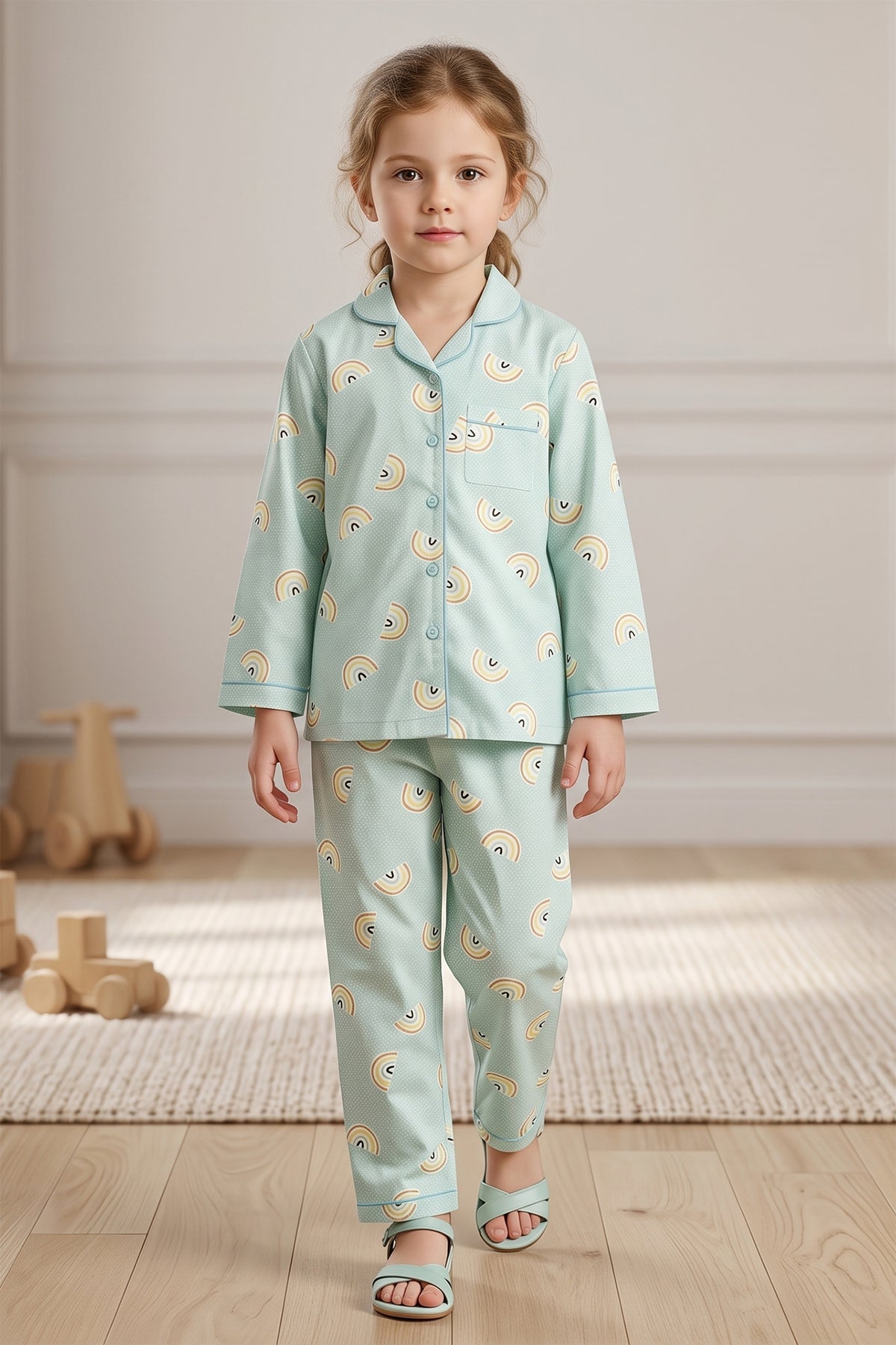 Rainbow Hugs Pyjama Set