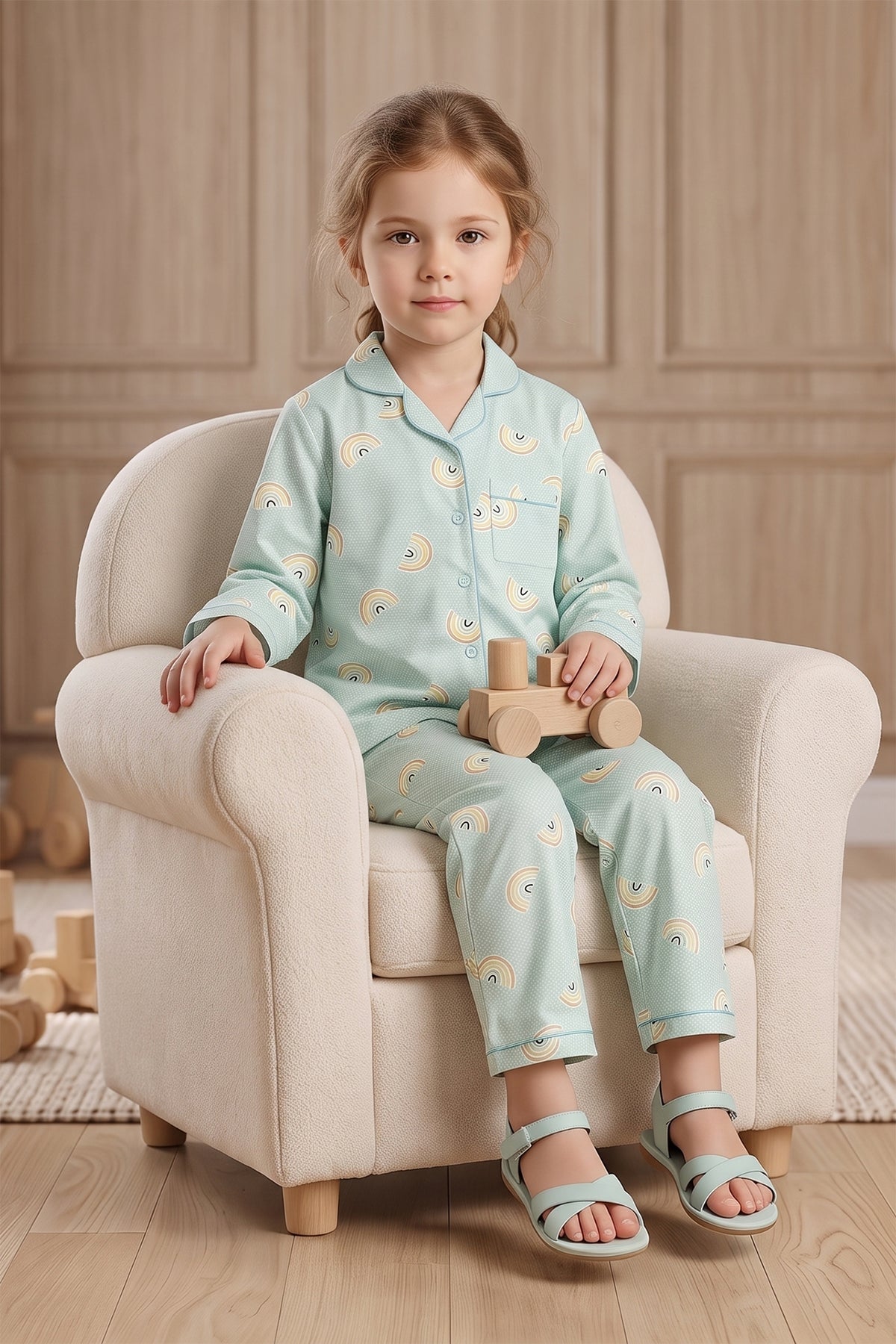 Rainbow Hugs Pyjama Set