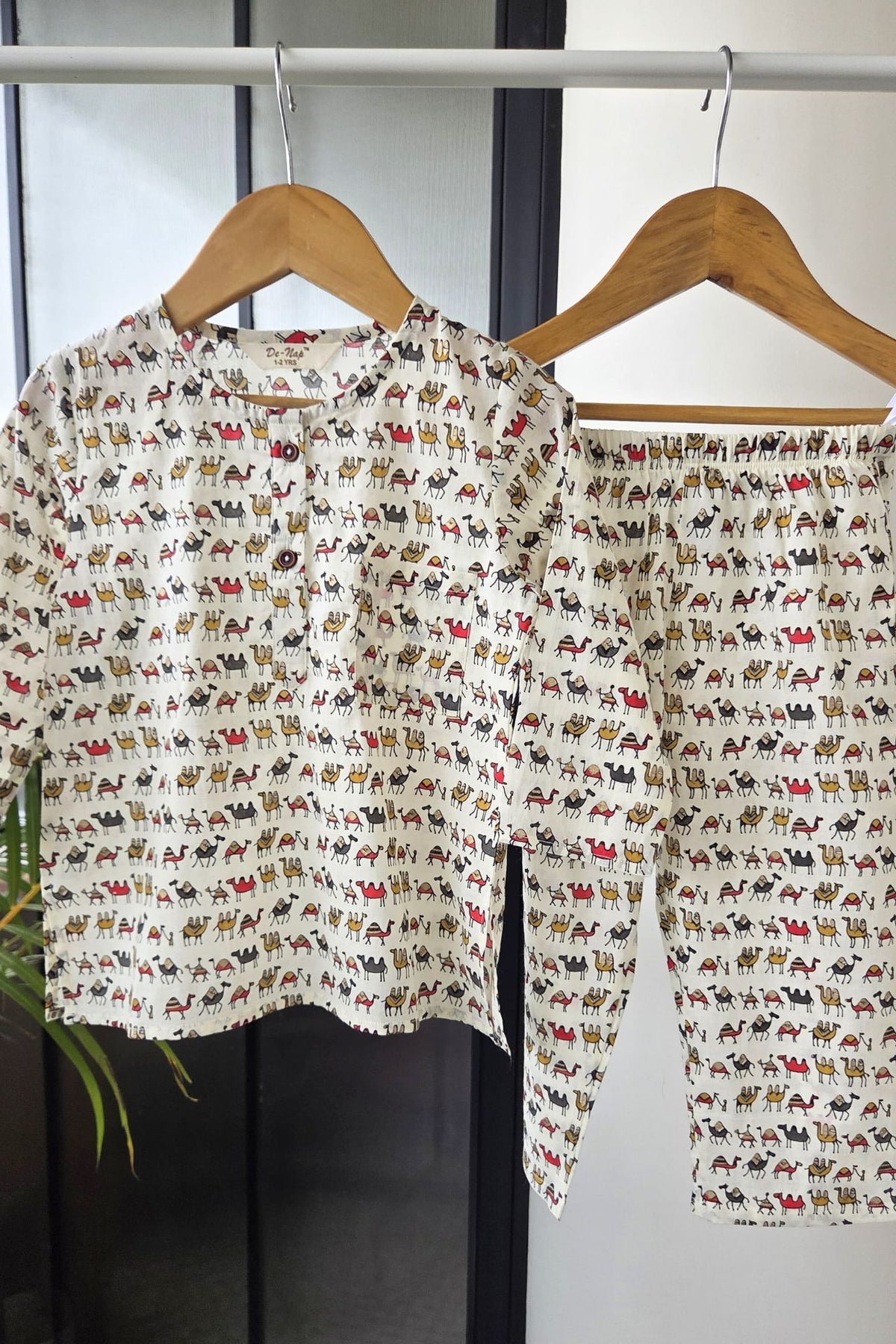 Camel Tales Kurta Pyjama Set Girls / Boys