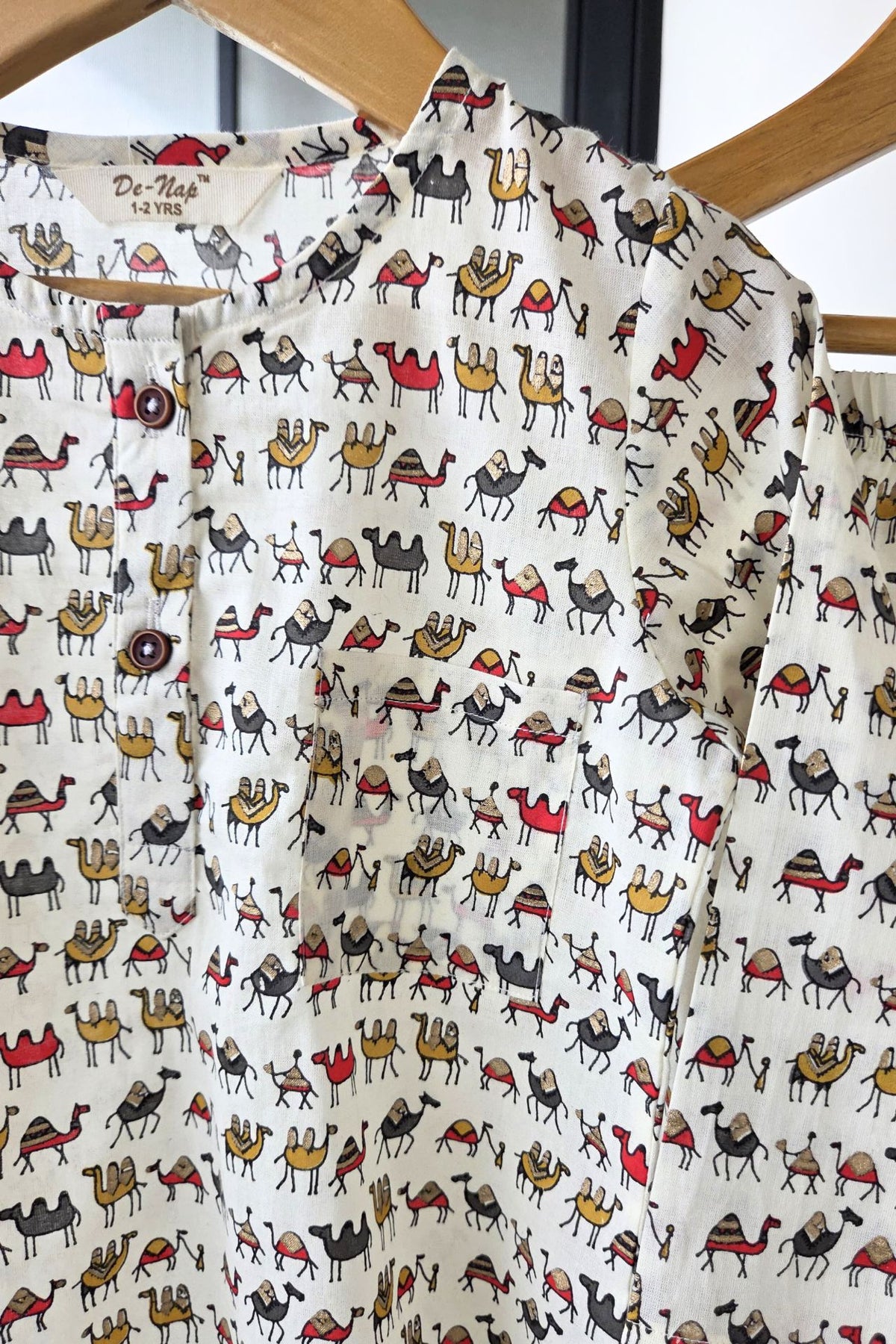 Camel Tales Kurta Pyjama Set Girls / Boys