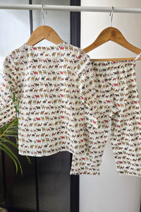 Camel Tales Kurta Pyjama Set Girls / Boys