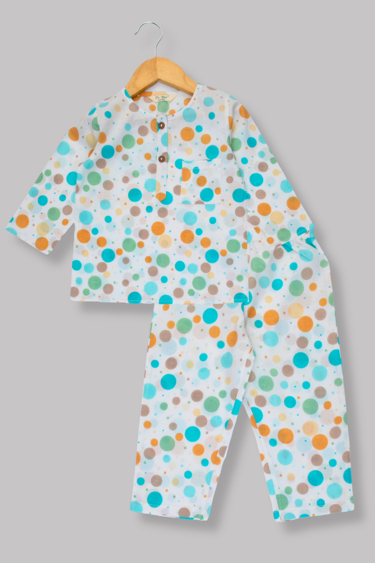 Confetti Dreams Kurta Pyjama Set For Kids 1