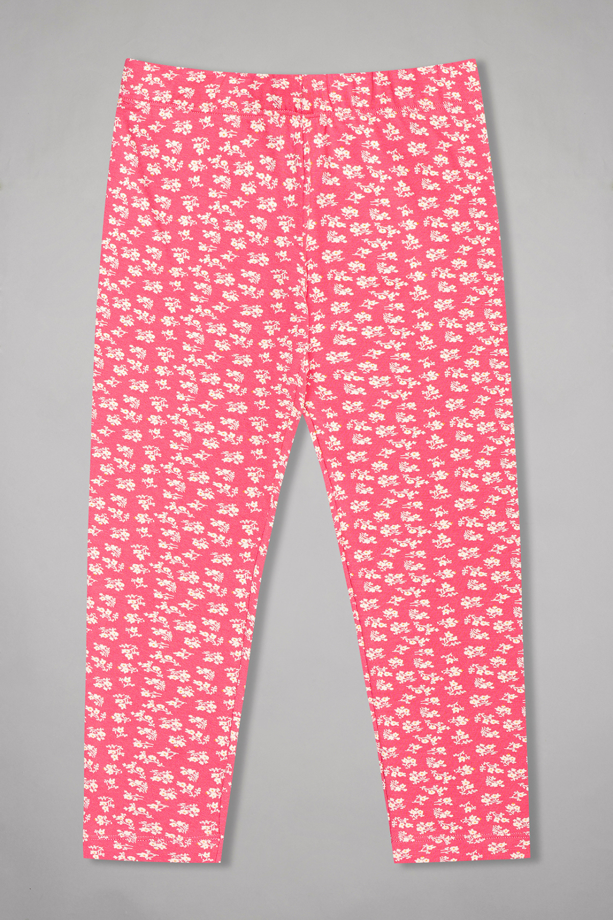 Cream Dreamsicle Blooms Legging Set For Girls  6