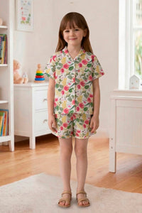 Floral Sunshine Shorts Set