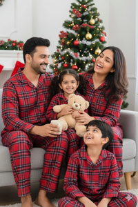 Luxe Checks Pyjama Set (Women)