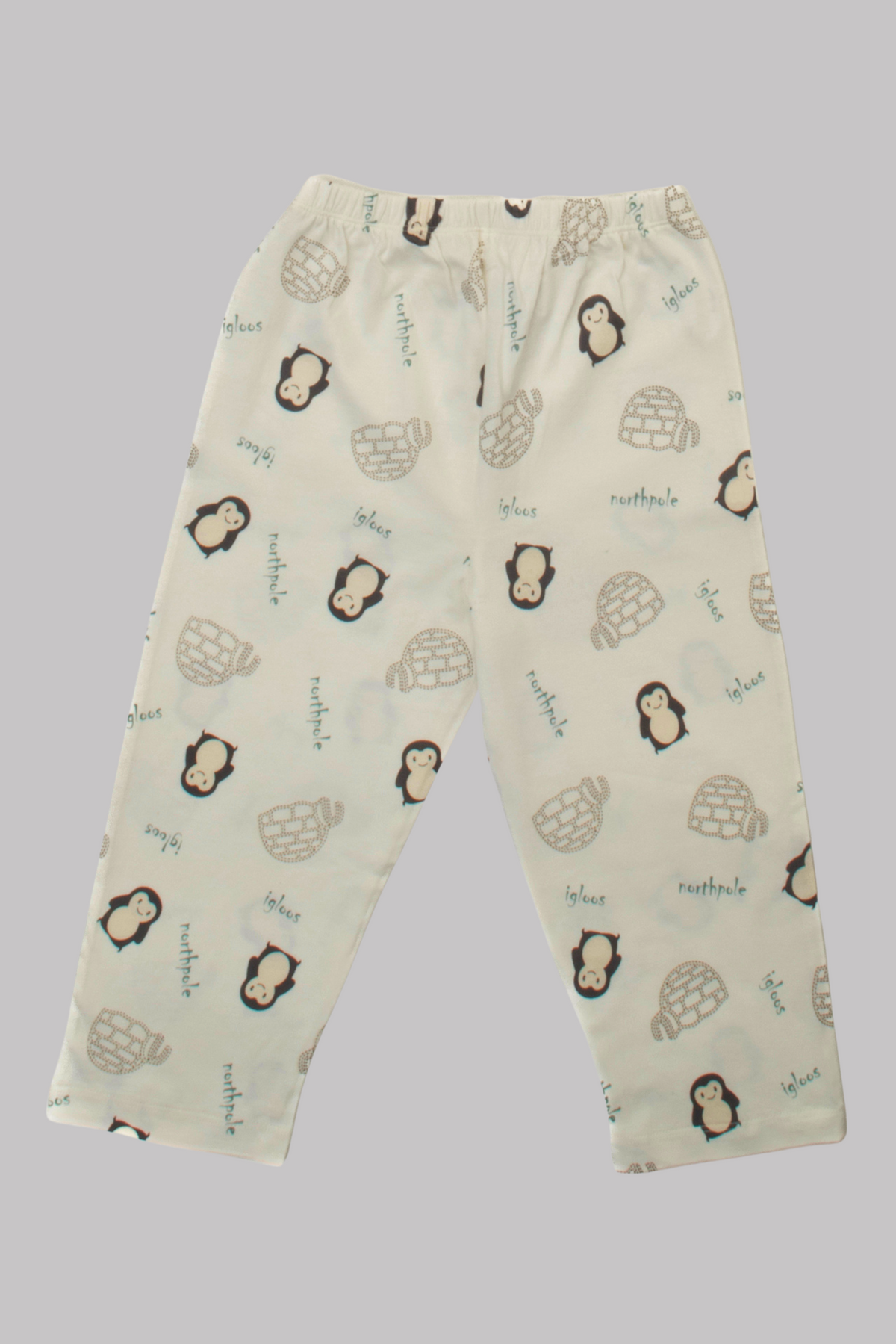 Green Peter The Penguin Pyjama Set For Girls 4