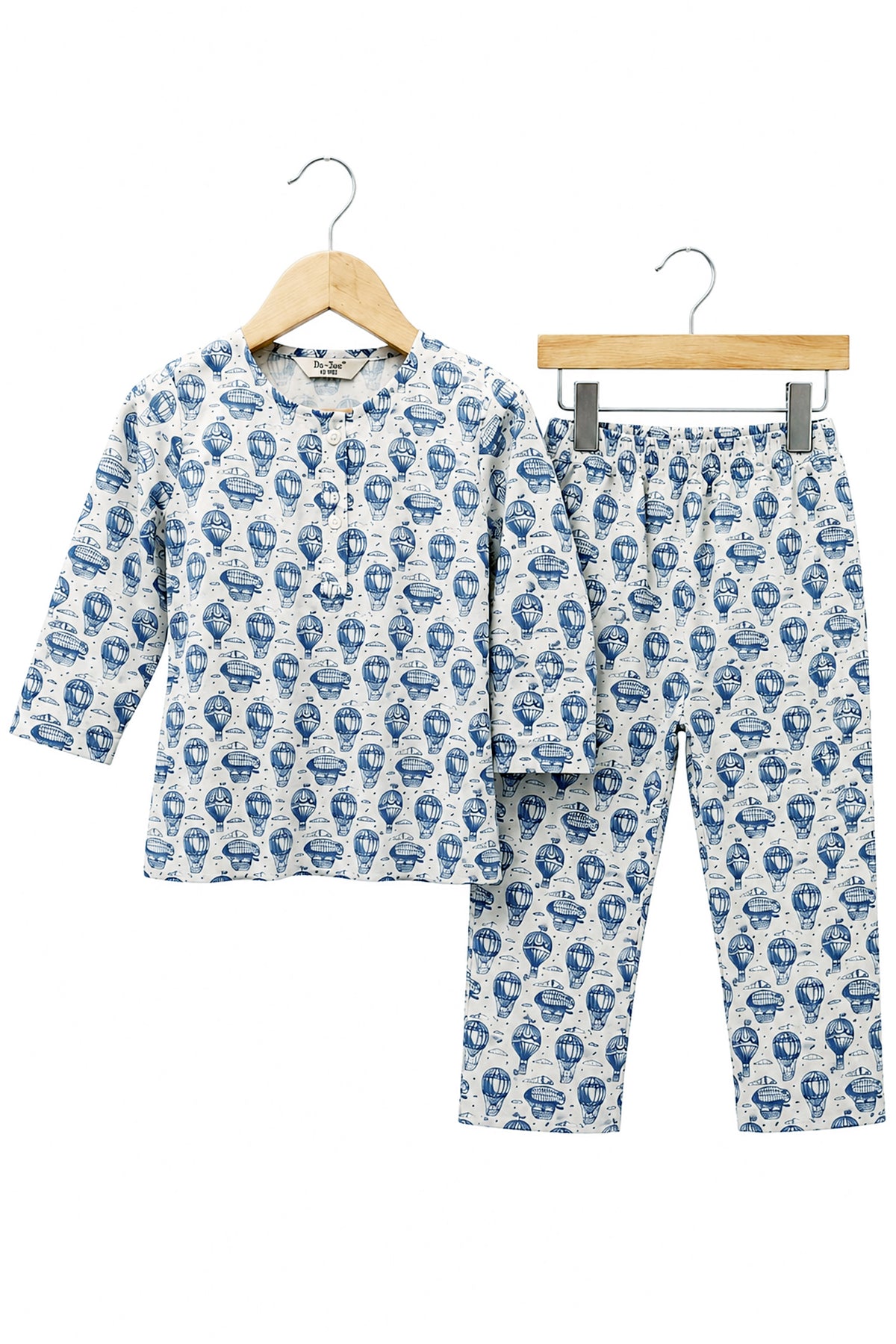 Hot Air Ballon Kurta Pyjama Set