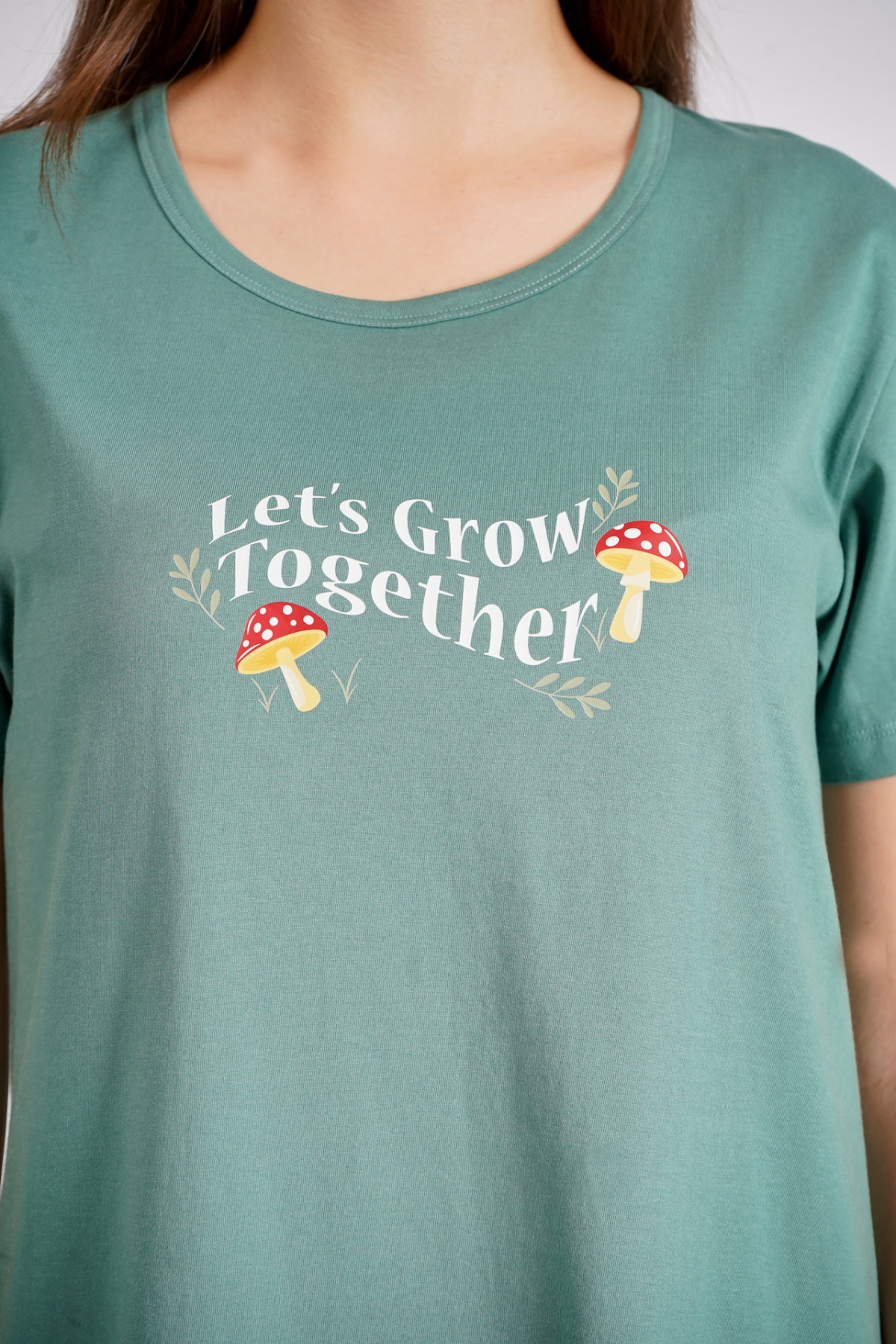 Let's Grow Together Short Nighty