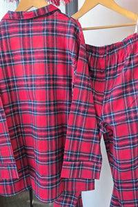 Luxe Checks Pyjama Set (Women)