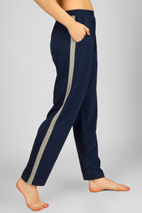 Navy Nouveou Pyjama Set For Women 9