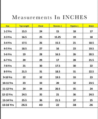 Santa's Nice List Reindeer Pyjama Set (Girl)