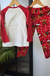 Santa's Nice List Reindeer Pyjama Set (Boy)