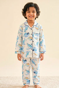 Roar & Snore Cotton Pyjama Set Girls/Boys