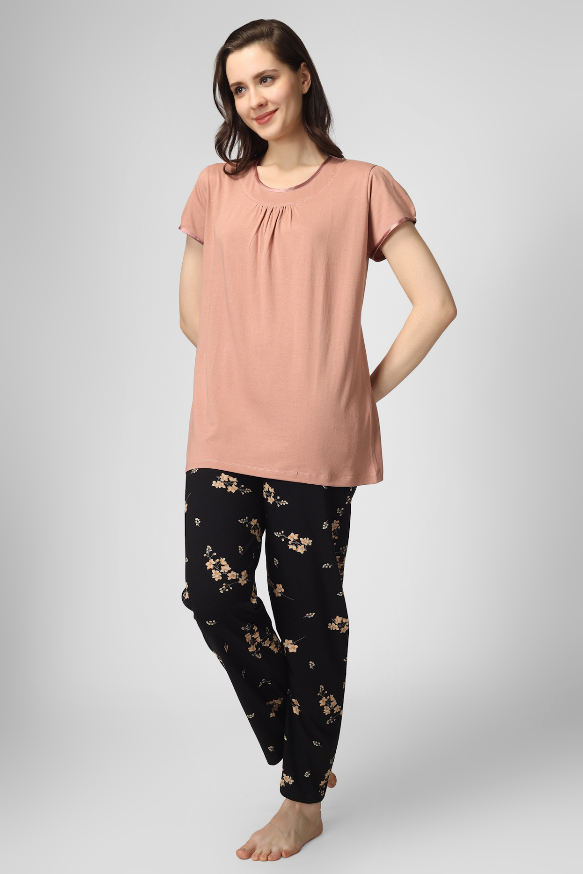 Rustic Elegance Pyjama Set For Women 5