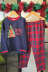 Santa's Favourite Helper Pyjama Set (Boy)