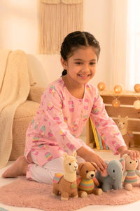 Scoops & Smiles Cotton Kurta Pyjama Set
