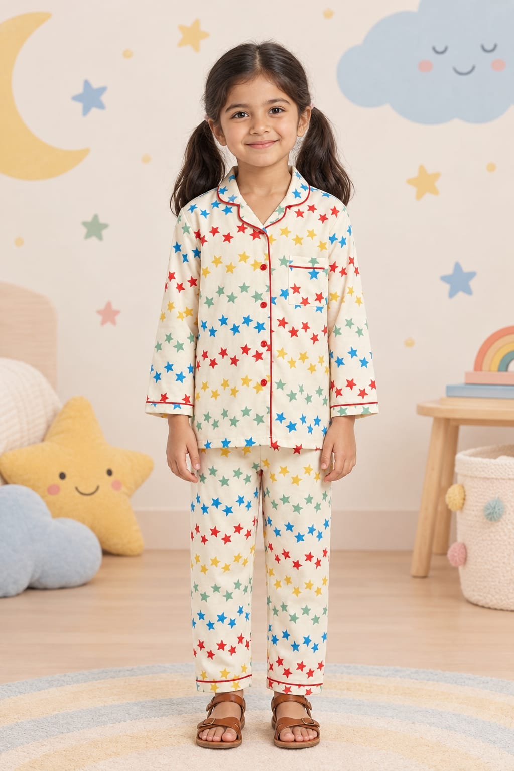 Colourful Star Pjjama Set