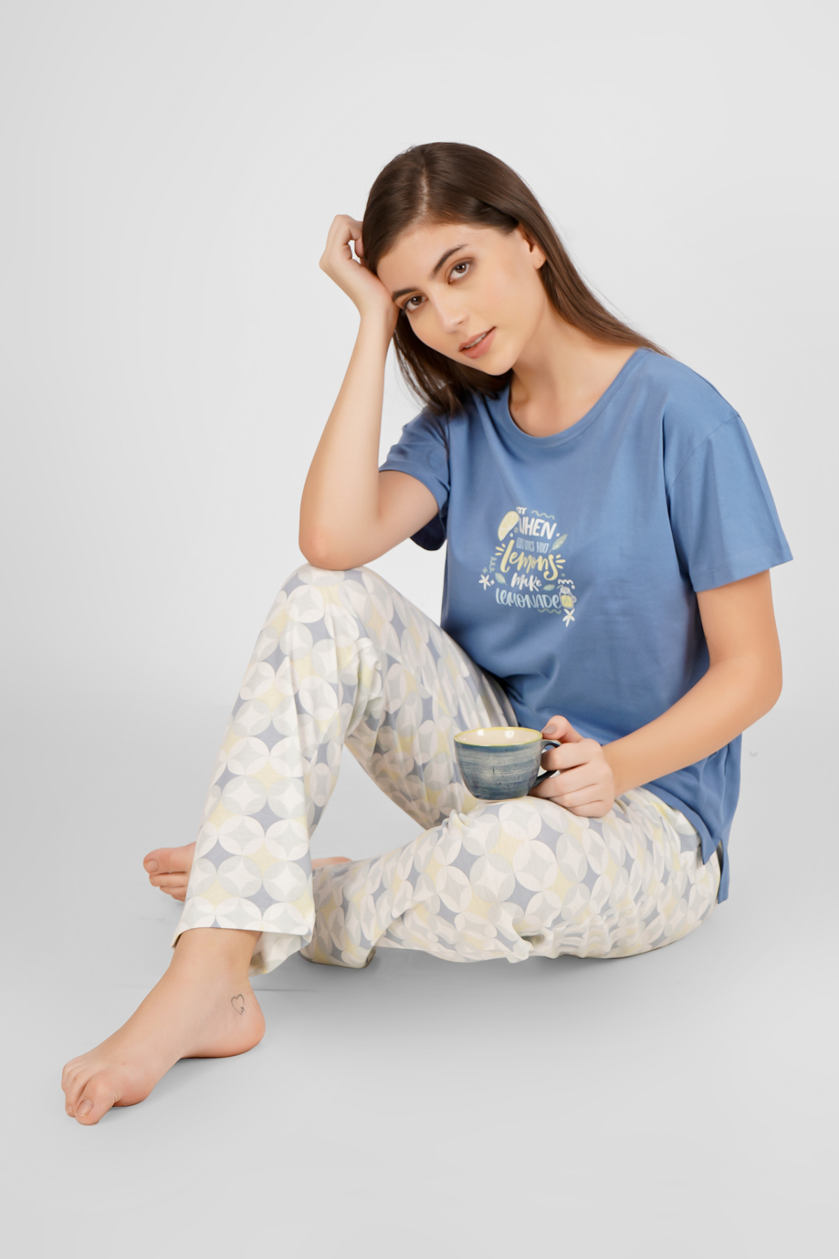 When Life Gives You Lemon Pyjama Set