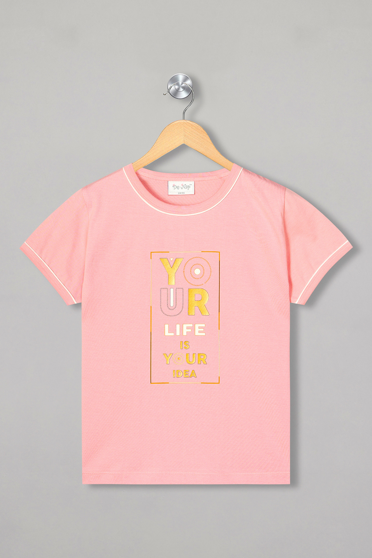 Your Life is Your Idea Short Sleeves Pyjama Set For Girls 3