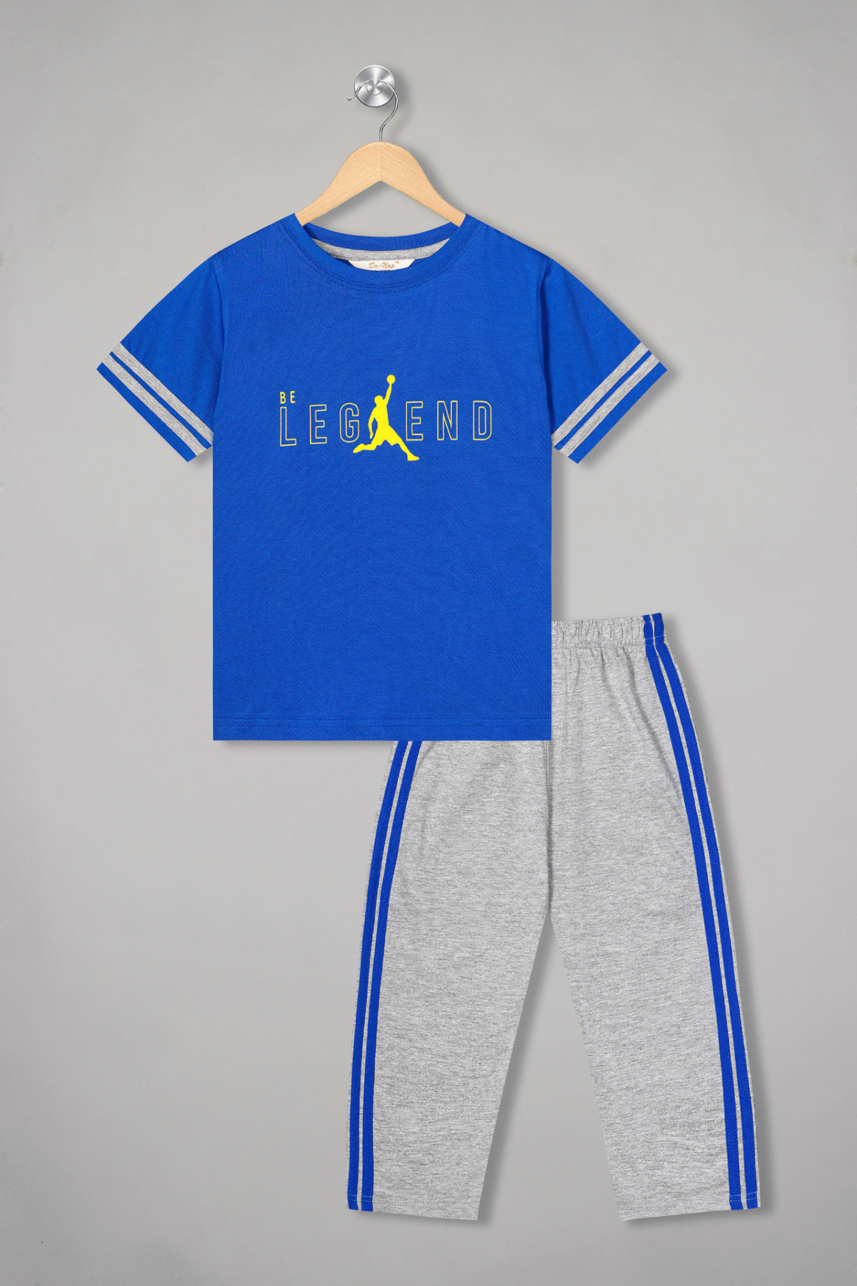 Be Legend Short Sleeves Pyjama Set - De - Nap.in - Nightwear