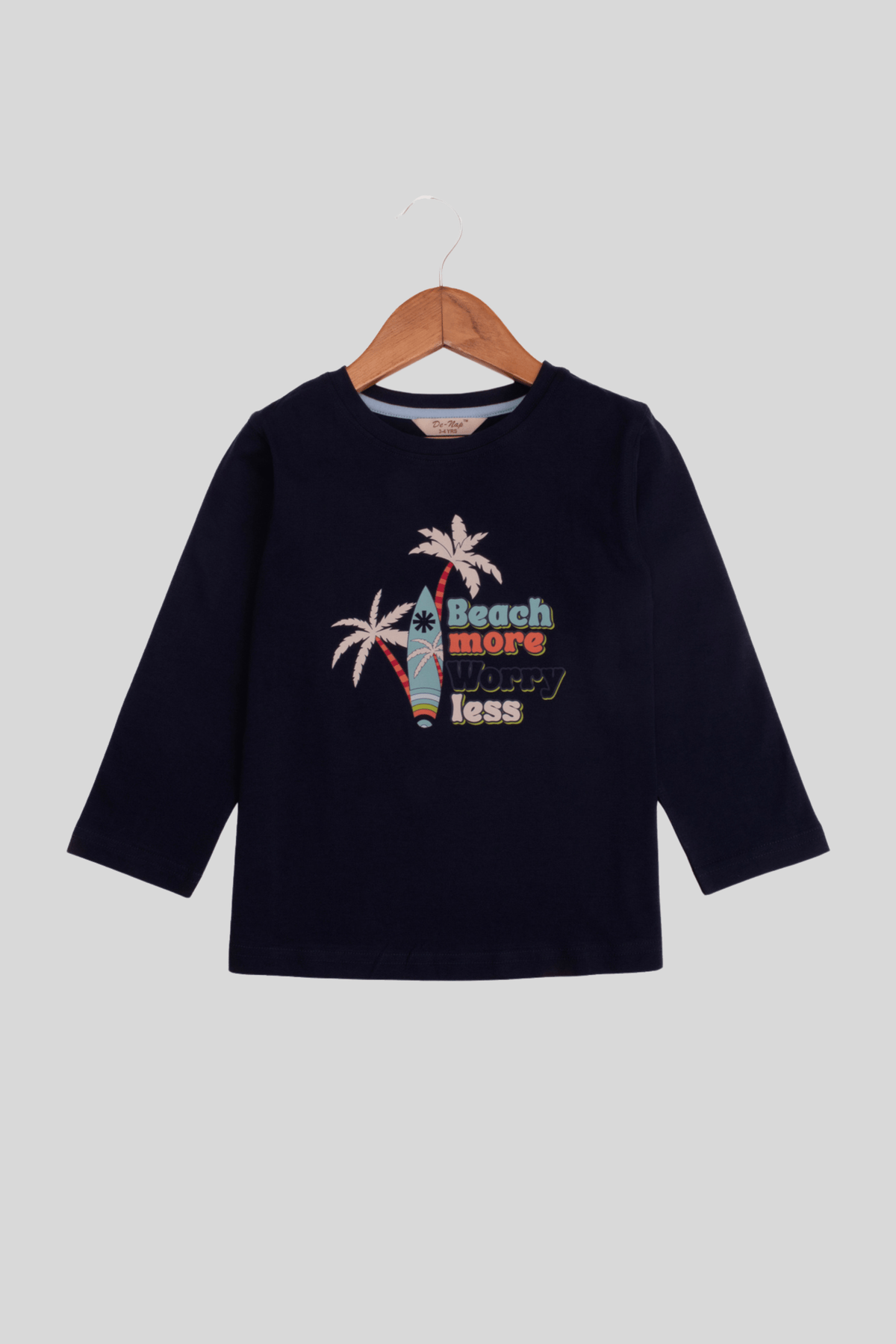 Beach More Worry Less Pyjama Set - De - Nap.in - Nightwear