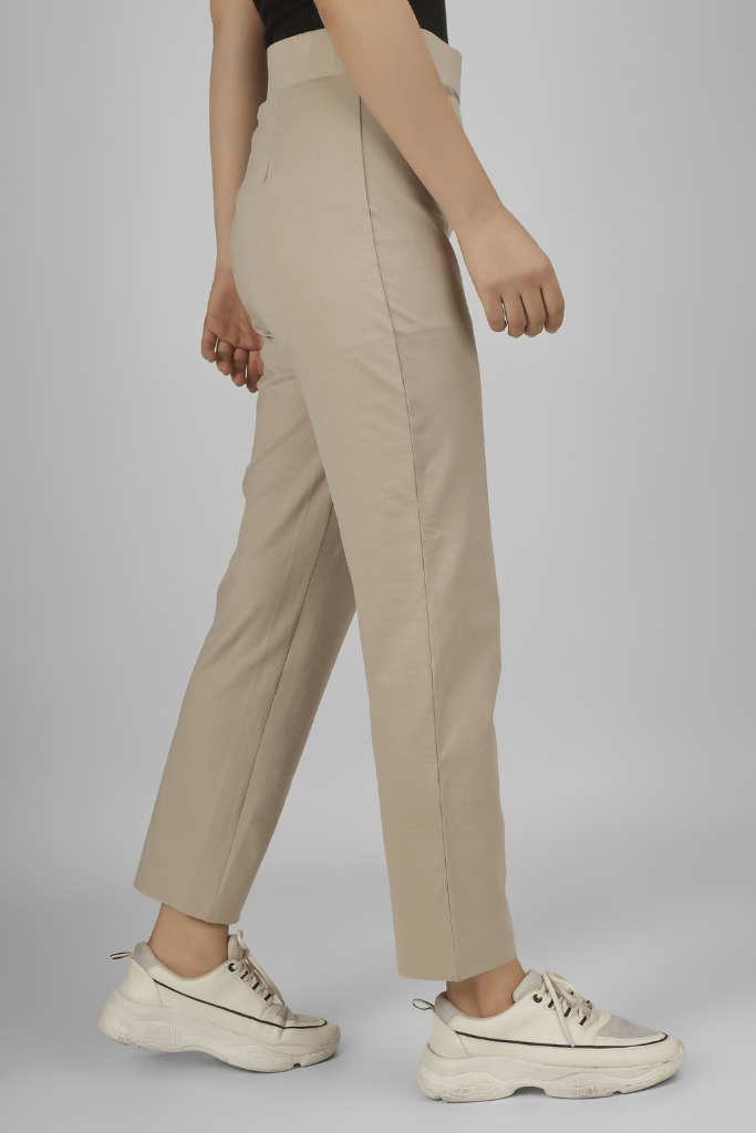 Beige Bare Essentials Pants - De - Nap.in - Nightwear
