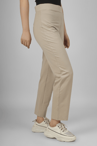 Beige Bare Essentials Pants - De - Nap.in - Nightwear